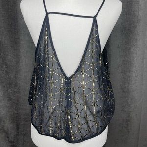Urban Outfitters Cami Great with Gold metals